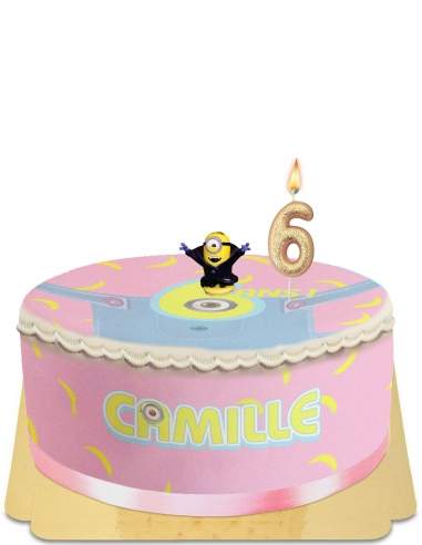 Gateausansoeufs.com Gateau Minions pour fille vegan et sans gluten - 61