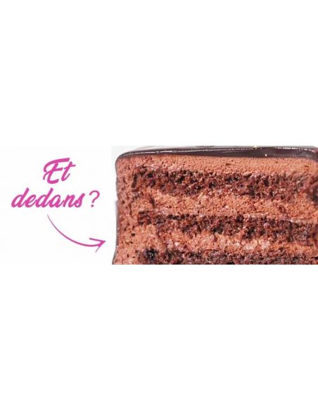 Gateausansoeufs.com Gâteau simple rectangle à bordure vegan et sans gluten - 2