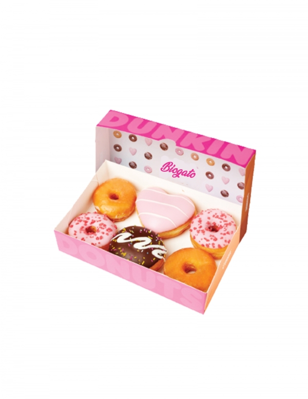  Boite de 6 donuts vegan, sans gluten et sans sucre à IG bas - 1