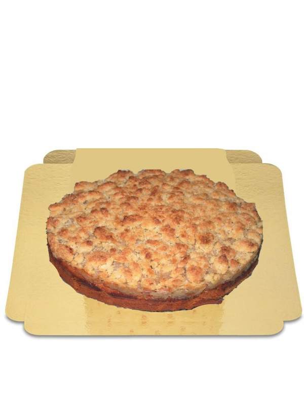  Crumble aux pomme 24 cm vegan, sans gluten et sans sucre à IG bas - 21