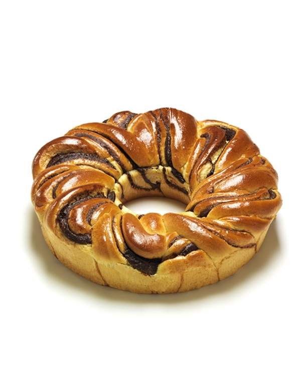  Brioche tressée ronde au chocolat vegan, sans gluten et sans sucre - 47