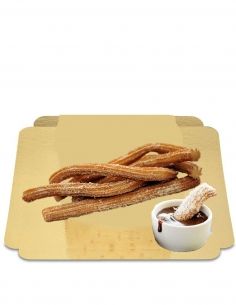  10 churros avec sauce chocolat noir vegan, sans gluten et sans sucre adapté coéliaques et diabétiques - 35