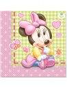 Gateausansoeufs.com Grand pack de décoration d'anniversaire pour bébé fille Minnie Disney (1 an ou plus) - 3