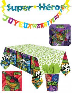 Grand pack de décoration d'anniversaire Spiderman super-hero Marvel