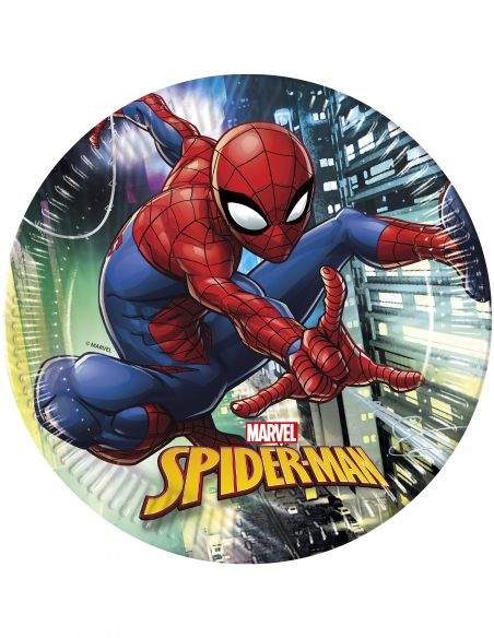 Gateausansoeufs.com Grand pack de décoration d'anniversaire Spiderman super-hero Marvel - 2
