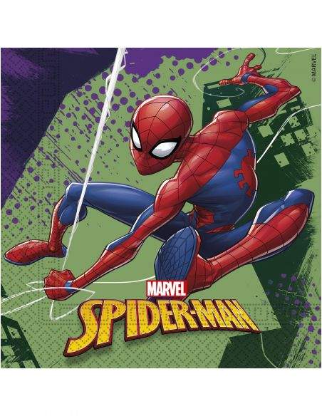 Gateausansoeufs.com Grand pack de décoration d'anniversaire Spiderman super-hero Marvel - 3