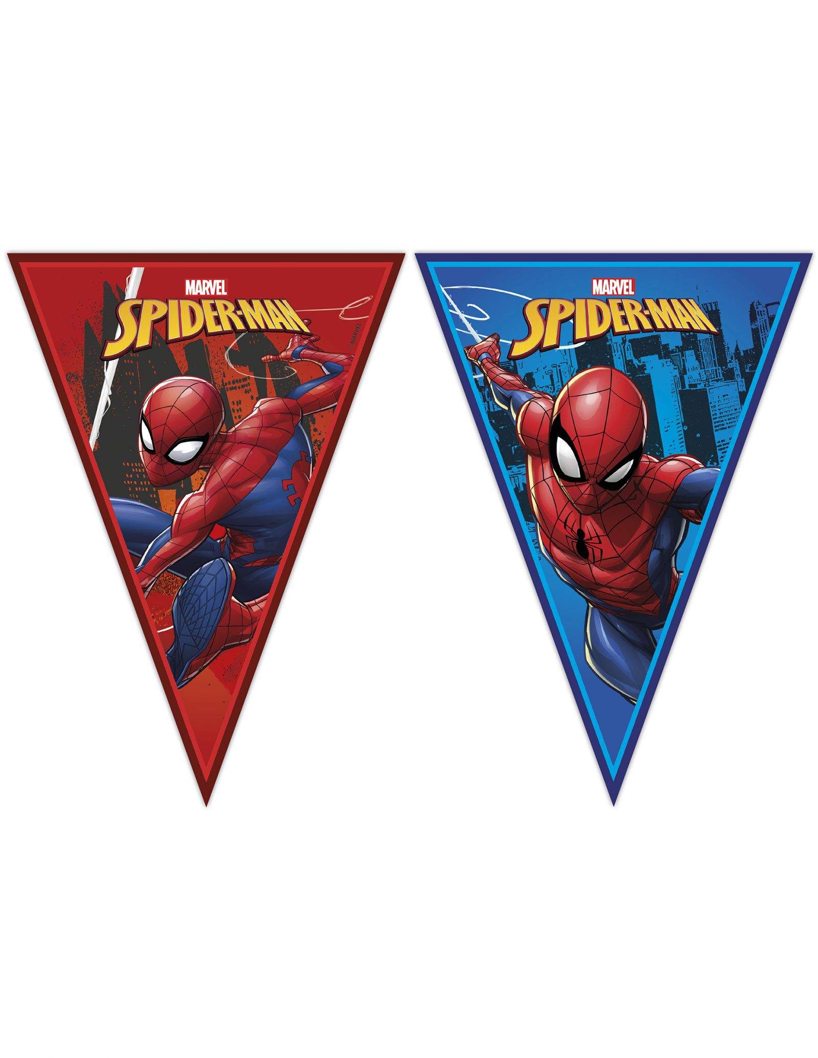 Grand pack de décoration d'anniversaire Spiderman super-hero Marvel