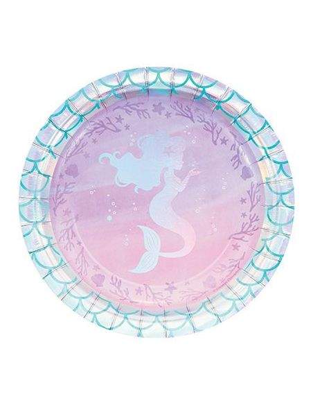 Gateausansoeufs.com Grand pack de décoration d'anniversaire de sirène Ariel la petite sirène Disney - 3