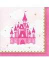 Gateausansoeufs.com Grand pack de décoration d'anniversaire chateau de princesse rose fille - 3
