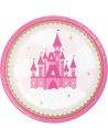 Gateausansoeufs.com Grand pack de décoration d'anniversaire chateau de princesse rose fille - 5