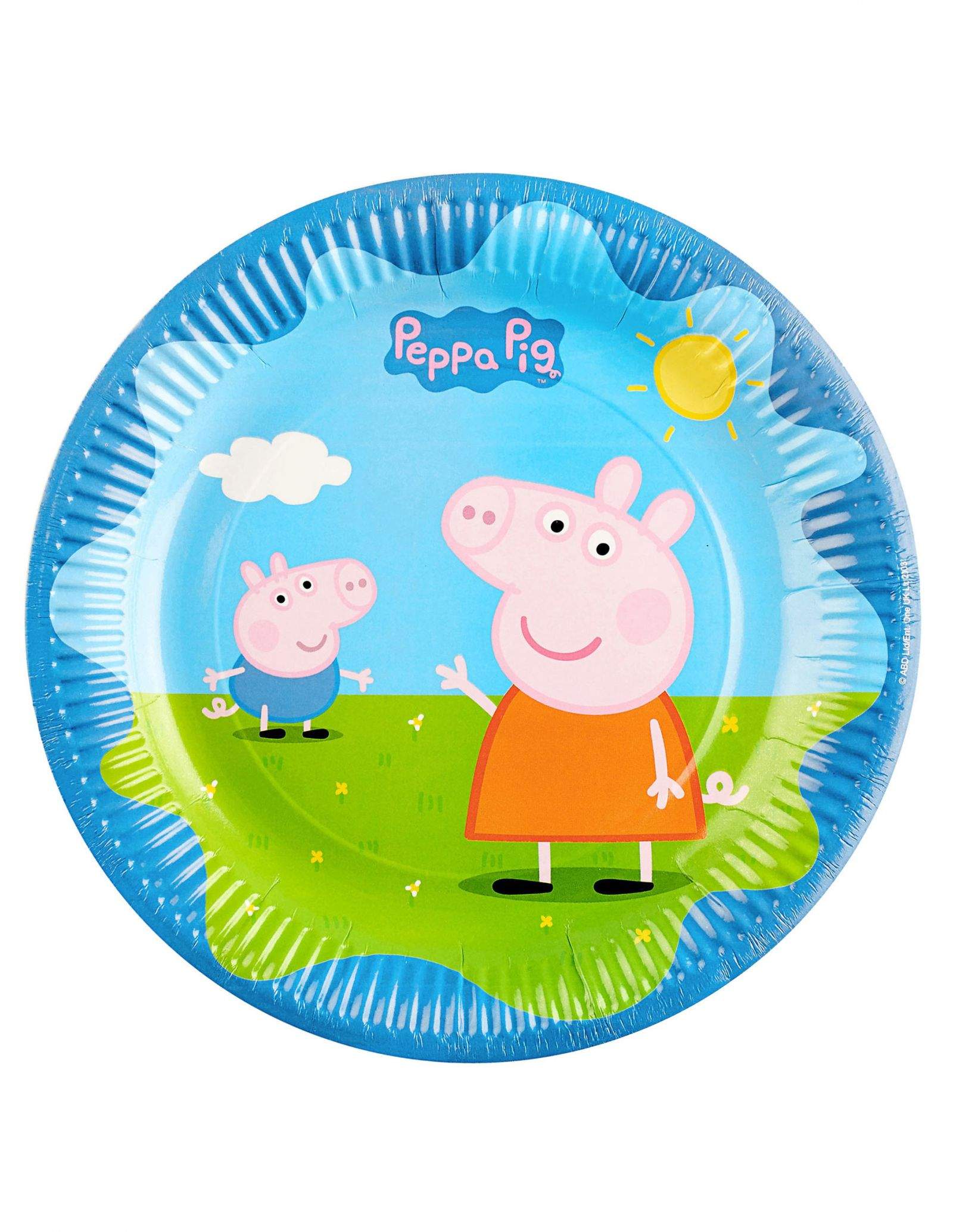 Grand pack de décoration d'anniversaire Peppa pig
