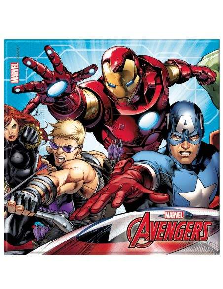 Gateausansoeufs.com Grand pack de décoration d'anniversaire Avengers Marvel super-héros - 5