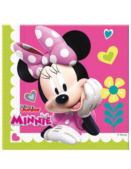 Gateausansoeufs.com Grand pack de décoration d'anniversaire Minnie Disney pour fille - 5