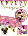 Gateausansoeufs.com Grand pack de décoration d'anniversaire Minnie Disney pour fille - 1