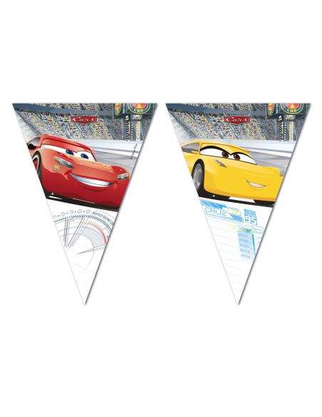 Gateausansoeufs.com Grand pack de décoration d'anniversaire Cars Disney Flash Mcqueen - 2