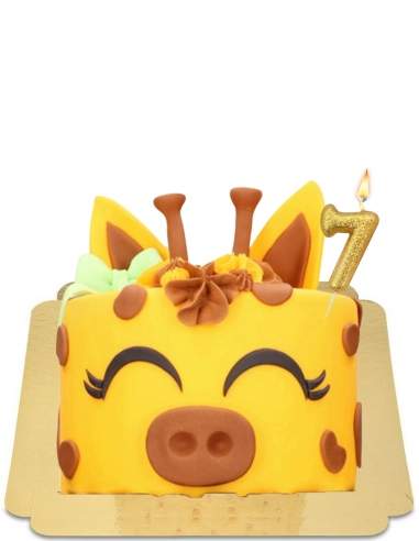  Gâteau Girafe souriante vegan, sans gluten - 30