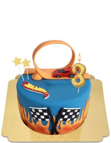  Gâteau Hot Wheels voitures vegan, sans gluten - 6