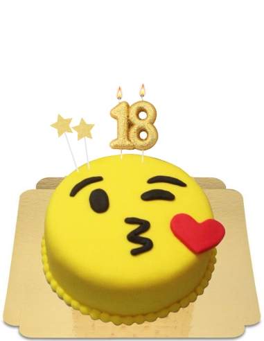  Gâteau bisou emoticone vegan, sans gluten - 7