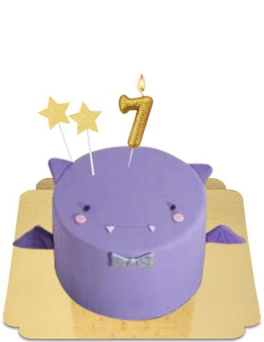  Gâteau chauve souris kawai à nœud papillon vegan, sans gluten - 31