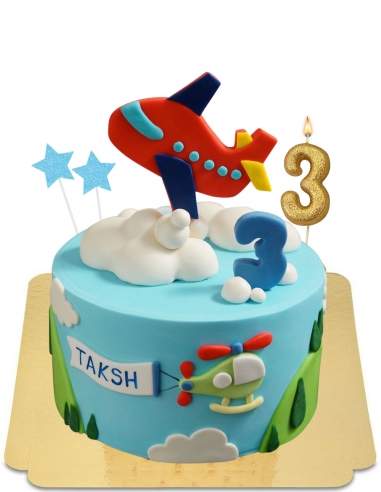  Gâteau avion et helico vegan, sans gluten - 40