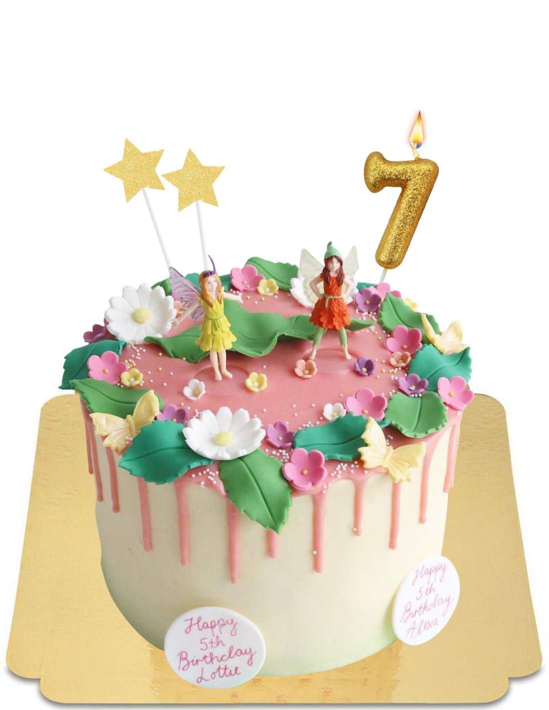 Gateau Fee Effet Drip Cake Rose Vegan Sans Gluten 44 90