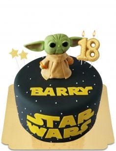  Gâteau yoda star wars vegan, sans gluten - 5