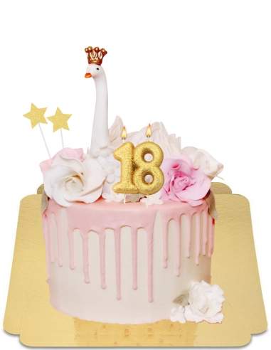 Drip Cake Rose A Cygne Vegan Sans Gluten 44 90