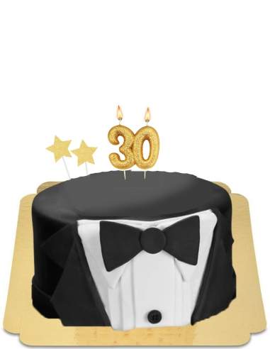  Gateau smoking costume chic vegan, sans gluten - 19