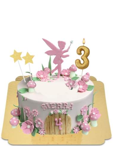  Gâteau fée à fleur vegan, sans gluten - 51