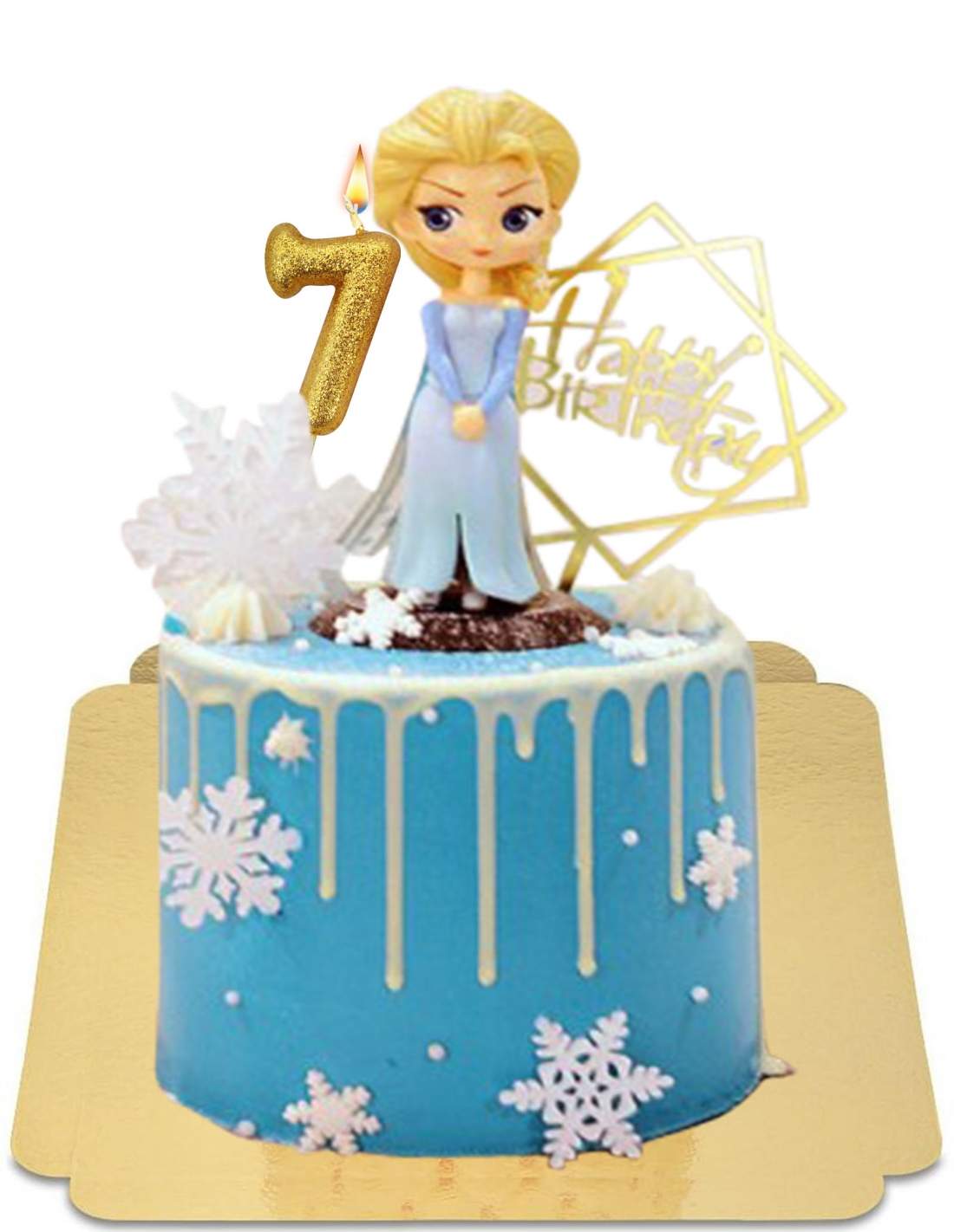 Figurine Reine des Neiges Elsa - Univers Cake