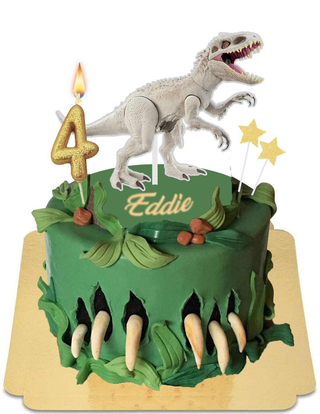 Gâteau dinosaure 3d pour un petit - Les Gâteaux de Rebecca