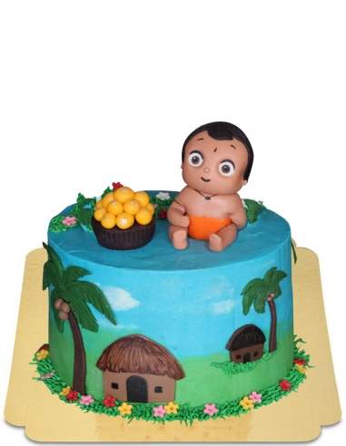  Gâteau Bheem bam boum bambin super costaud vegan, sans gluten - 3