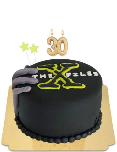  Gâteau X files main d'alien vegan, sans gluten - 1