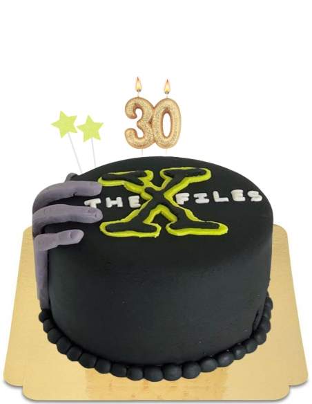  Gâteau X files main d'alien vegan, sans gluten - 1