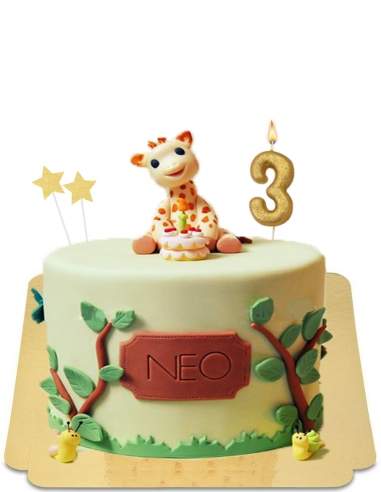 Gateau Sophie La Girafe Vegan Sans Gluten 44 90