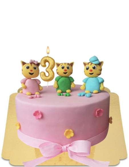 Gateau Trois Petits Chatons Vegan Sans Gluten