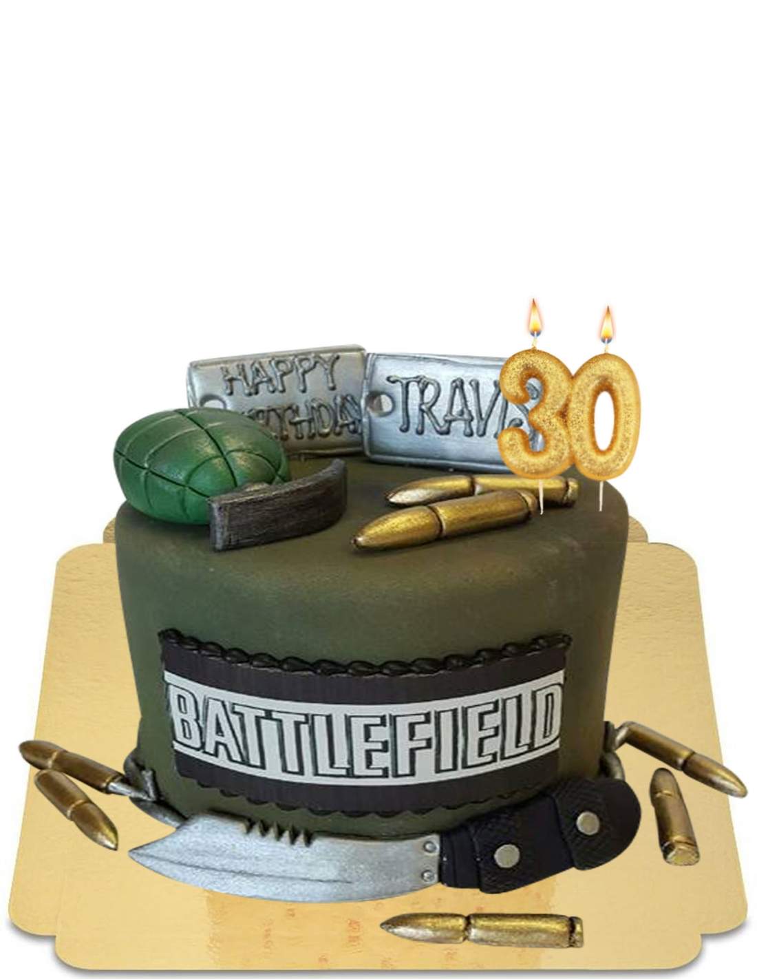 Gateau Battlefield Vegan Sans Gluten 114 90