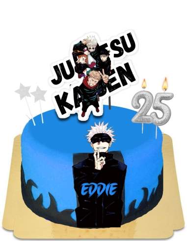  Gâteau Jujutsu Kaisen exorciste anime vegan, sans gluten - 28