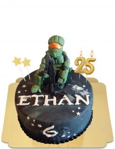  Gâteau Halo gamer vegan, sans gluten - 44