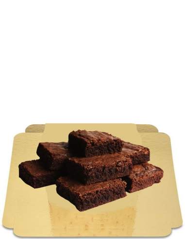  4 Brownies Hyperprotéiné double chocolat vegan, sans gluten sans sucre à indice glycémique bas - 15