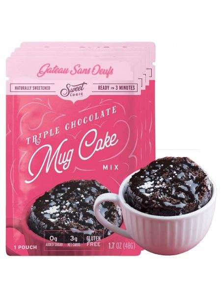  Mix préparation de 2 Mug cakes sans sucre, vegan et sans gluten adapté coéliaques et diabétiques - 59