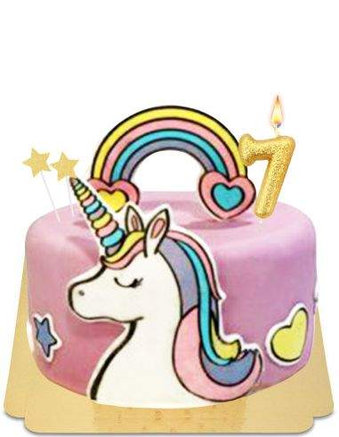 Gateausansoeufs.com Gâteau rose et pastel de licorne vegan et sans gluten - 29
