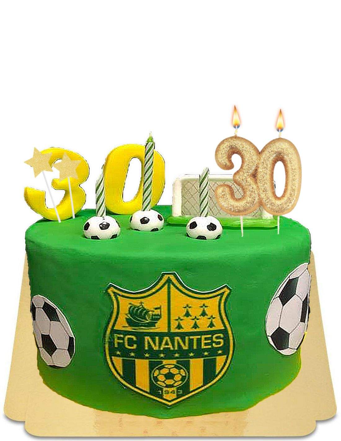 Gateau Nantes Fc Football Vegan Et Sans Gluten 114 90