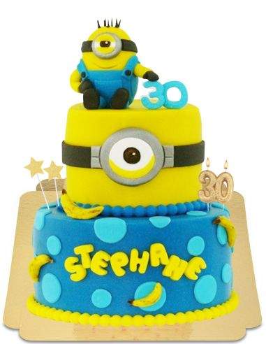 Gateausansoeufs.com Gâteau Minions  Moi, moche et méchant vegan et sans gluten - 15