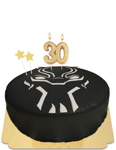 Gateausansoeufs.com Gâteau Black panther wakanda vegan et sans gluten - 33