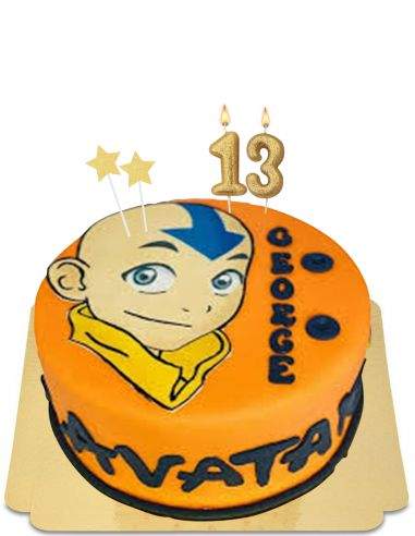 Gateausansoeufs.com Gâteau Avatar le dernier maître de l'air vegan et sans gluten - 11