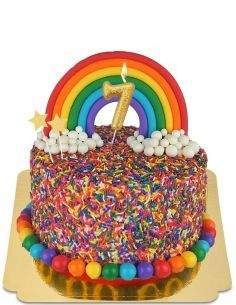 Gateausansoeufs.com Gâteau confettis multicolore et arc-en-ciel vegan et sans gluten - 6