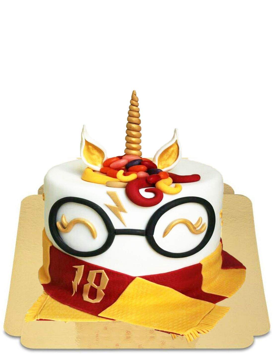 Gâteau anniversaire Harry Potter